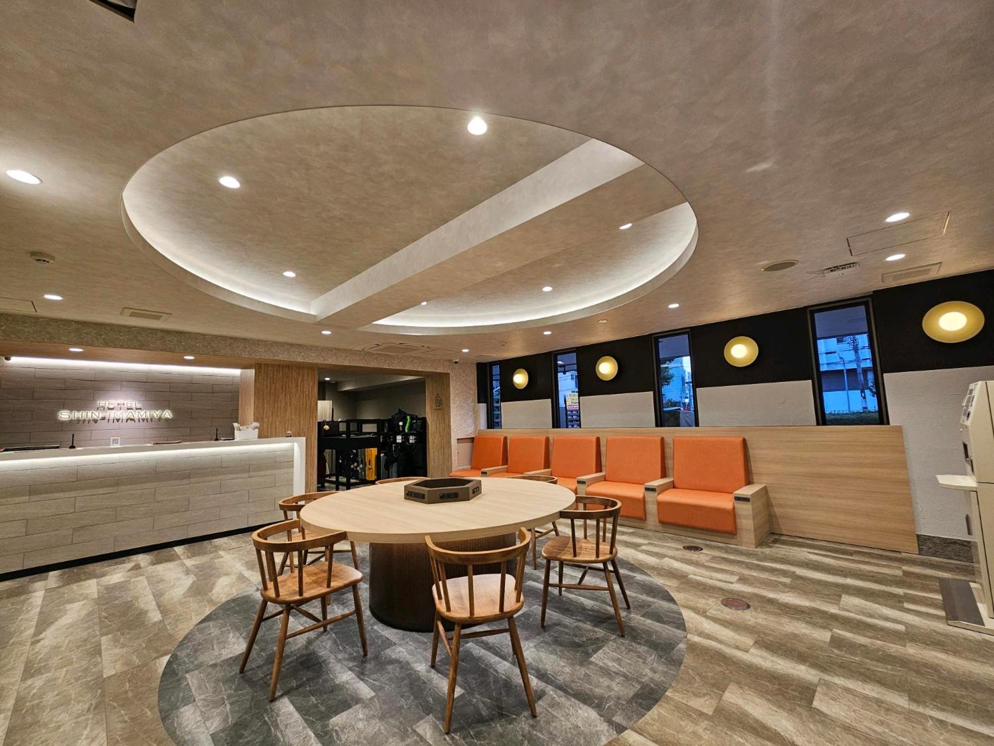 Hotel Shin-Imamiya Осака Экстерьер фото