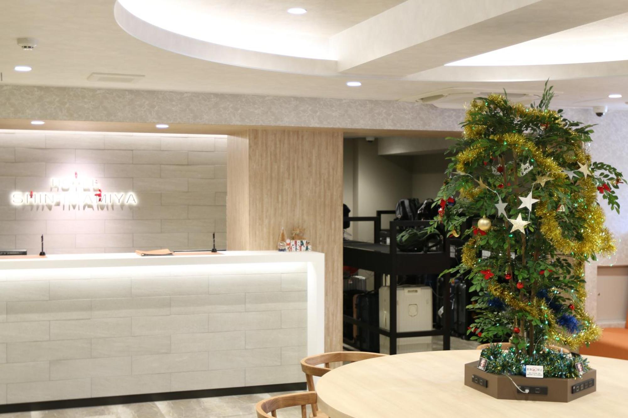 Hotel Shin-Imamiya Осака Экстерьер фото