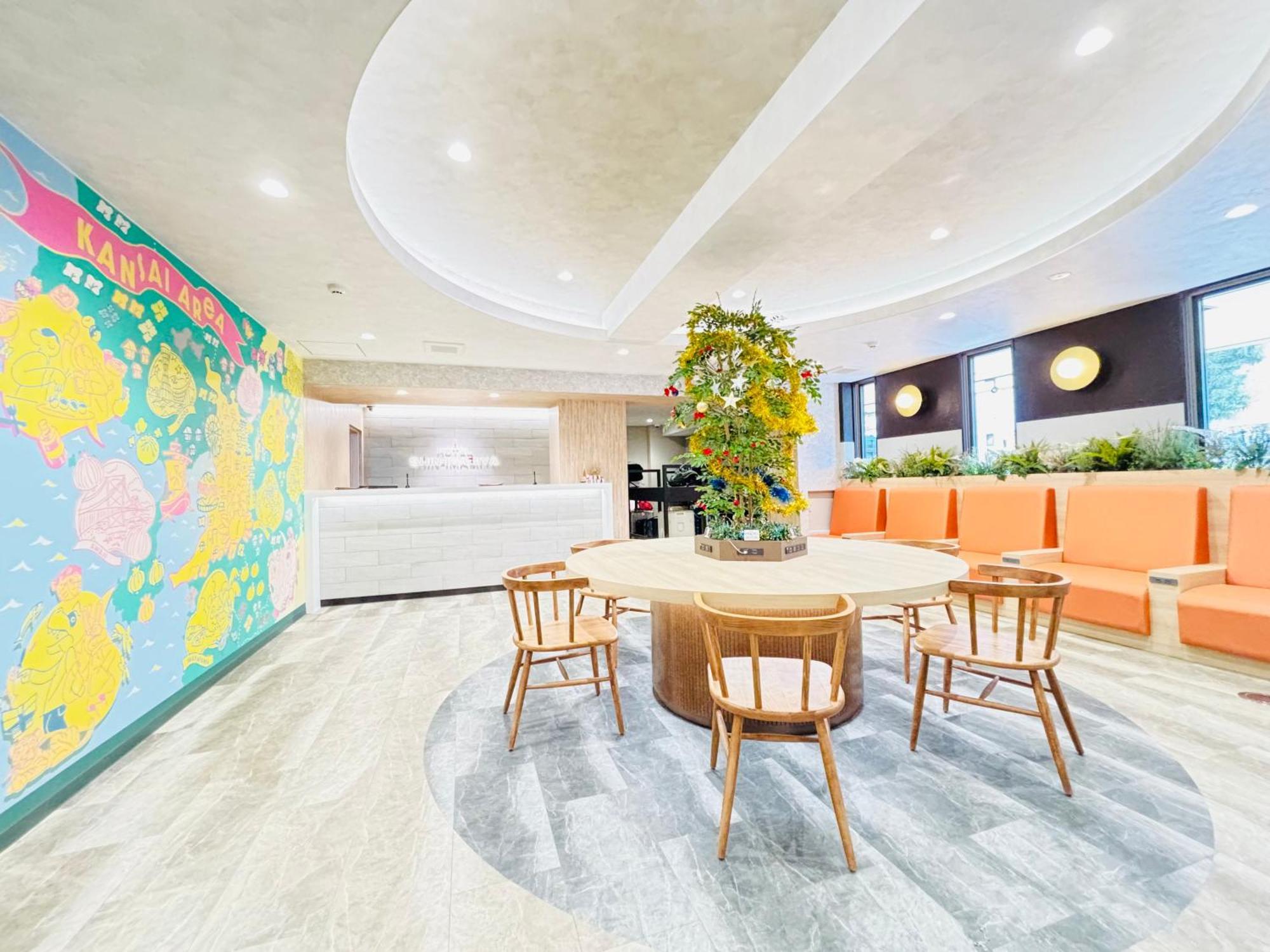 Hotel Shin-Imamiya Осака Экстерьер фото
