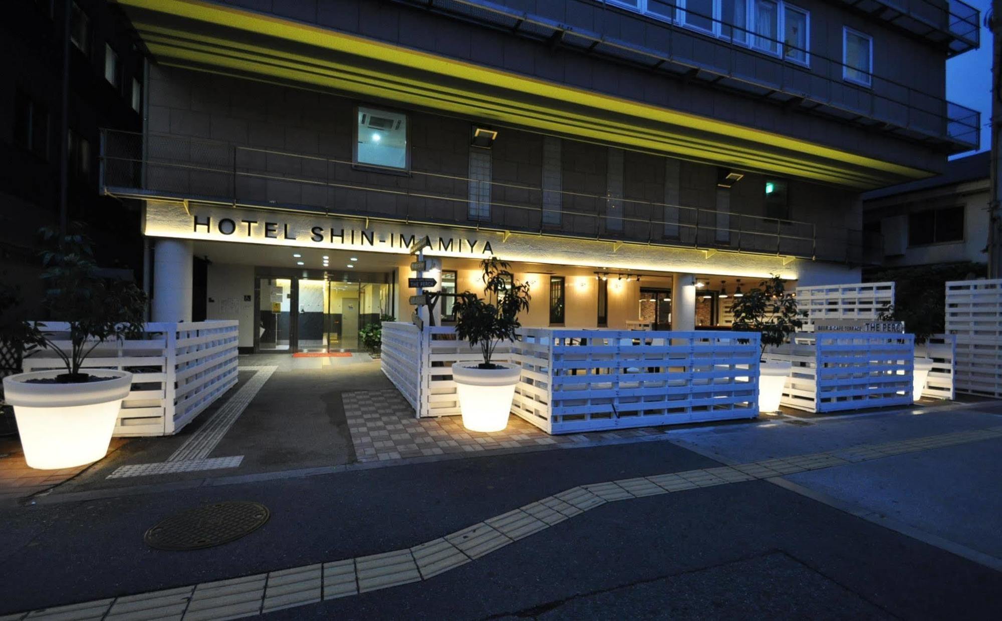 Hotel Shin-Imamiya Осака Экстерьер фото